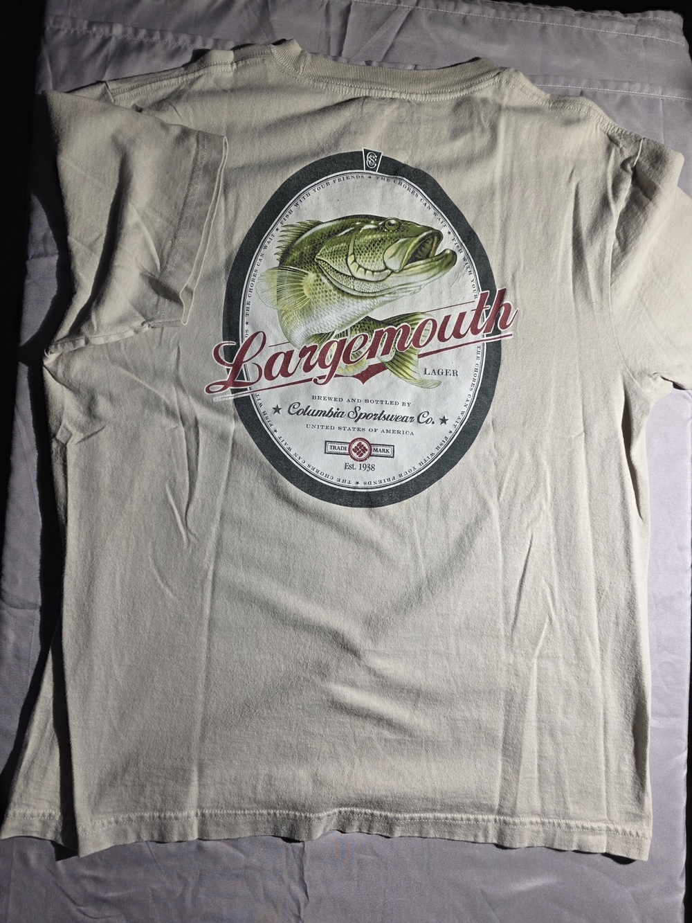 Columbia Sportswear Largemouth Short Sleeve T-Shirt - Cream